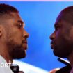 Anthony Joshua faces off with Daniel Dubois