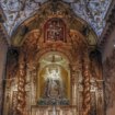 Hallan en Santa María la Blanca restos un primitivo retablo de mampostería del siglo XV o XVI