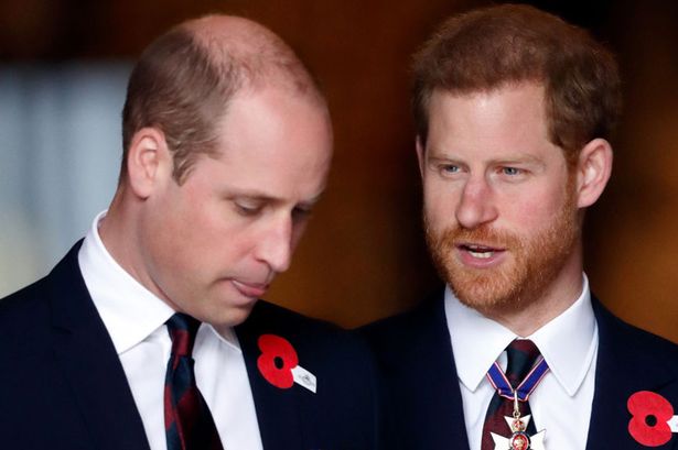 Heartbreaking moment the world realised Harry and William were no longer close