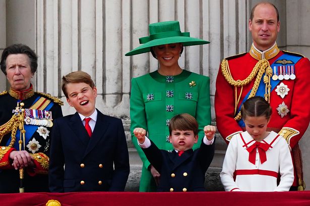 Hidden message in Prince George, Princess Charlotte and Prince Louis' outfits at huge royal event