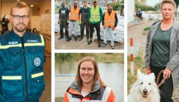 Hochwasser in Brandenburg: »Die Feuerwehrmänner sind die ganze Nacht da«