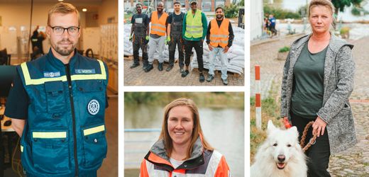 Hochwasser in Brandenburg: »Die Feuerwehrmänner sind die ganze Nacht da«