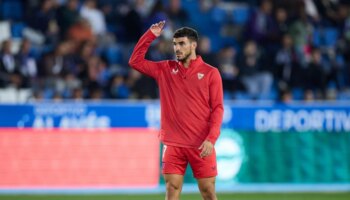 Isaac ya se ejercita al margen y espera jugar parte del duelo ante el Valladolid