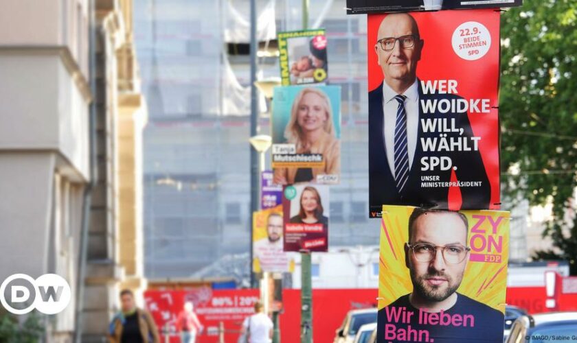 JUST IN — Social Democrats projected to finish just ahead of far-right AfD in close Brandenburg state election