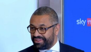 James Cleverly asked if 'off-colour' date-rape gag shows he's a 'liability'