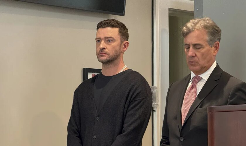 Justin Timberlake se declara culpable de conducir bajo los efectos del alcohol en Nueva York