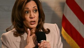 Kamala Harris: Russische Propagandagruppe soll Unfallvideo inszeniert haben