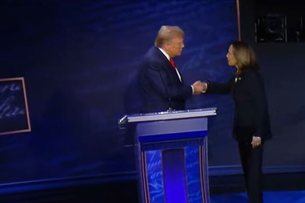 Kamala Harris starts historic debate with major power play as Donald Trump sets 'frosty tone'