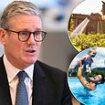 Keir Starmer could hit homeowners with large gardens or swimming pools with a 'tap tax' on water