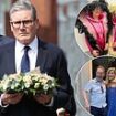 Keir Starmer laid floral tribute to children killed in Southport knife attack... before joining celebrity Labour cronies for 'crass' drinks in the Downing Street rose garden