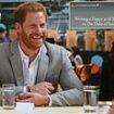 King Charles and Prince William both wish Harry a happy 40th birthday - but use photo in which Meghan is cropped out as royal sources say they are following 'tradition' with their public good wishes