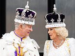 King Charles has a 'spring in his step' and is looking forward to the 'second chapter' of his reign after a tumultuous start blighted by monarch's cancer diagnosis with Kate and deepening rift with son Harry and Prince Andrew