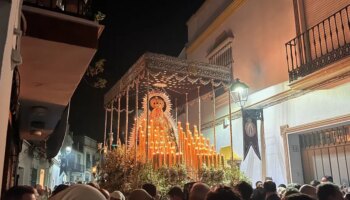 La Soledad de Marchena se queda sin banda en la extraordinaria de la coronación por los retrasos