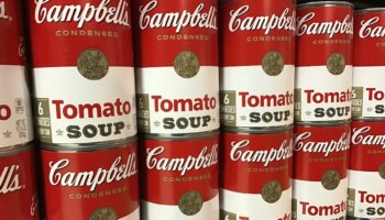 La marca Campbell, retratada por Andy Warhol, quitará la palabra "sopa" de su nombre