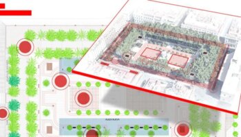 La primera fase de las obras de la Plaza Nueva de Sevilla comenzará en dos semanas