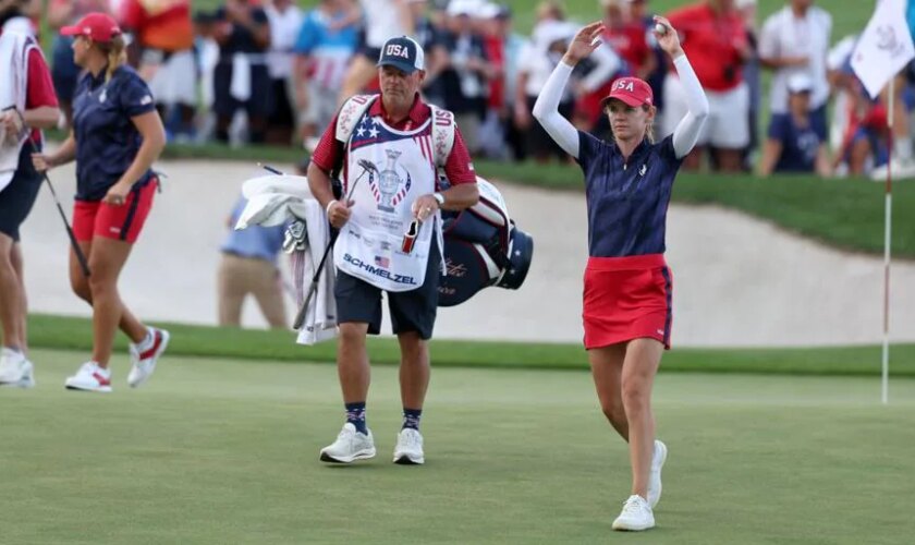 La primera jornada de la Solheim Cup se le atragantó al equipo europeo