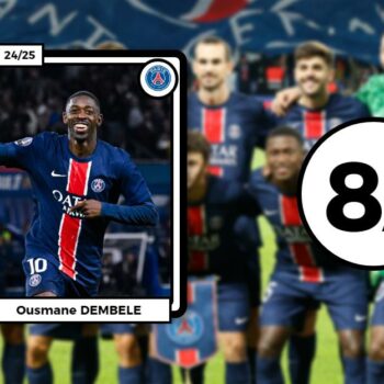 Les notes de PSG-Brest : Dembélé dans un grand soir, Ruiz régale, Barcola passe au travers