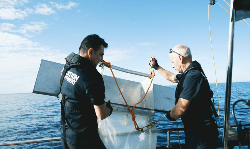 Leur mission : analyser l’inquiétant mariage entre plastique et bactéries dans l’océan