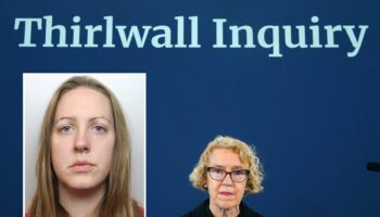 Lucy Letby inquiry live: Hospital bosses ‘truly sorry’ for ‘significant delay’ in contacting police over nurse