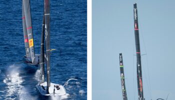 «Macht ponit» para británicos e italianos en las semifinales de la Louis Vuitton Cup