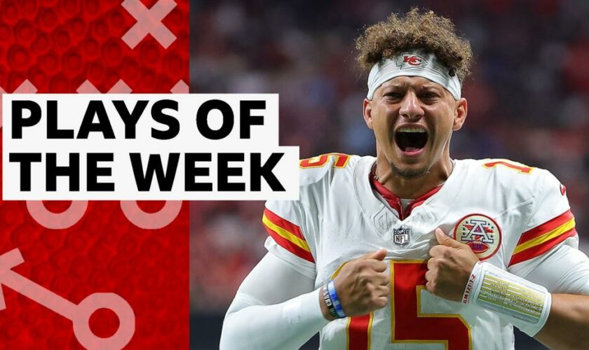 Kansas City Chiefs' Patrick Mahomes