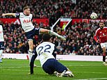 Man United 0-2 Tottenham - Premier League: Live score, news and updates as Spurs double their lead within two minutes of the start of the second half