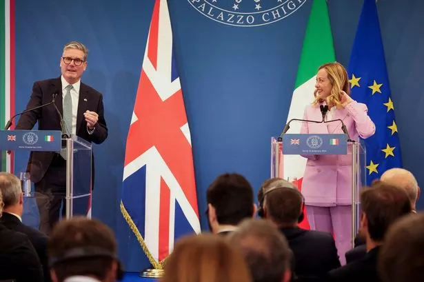 Many will think Starmer crossed the line meeting Italy’s Giorgia Meloni