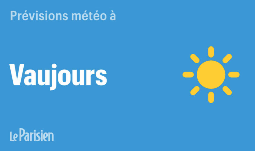 Météo à Vaujours