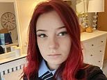 Mother's fury as 14-year-old daughter is suspended on first day back to school over bright red hair and false eyelashes ​