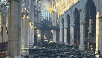 Multirécidiviste, vie en foyer: le profil du suspect de l’incendie de l’église de Saint-Omer