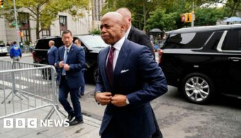 NYC mayor pleads not guilty to bribery and fraud charges