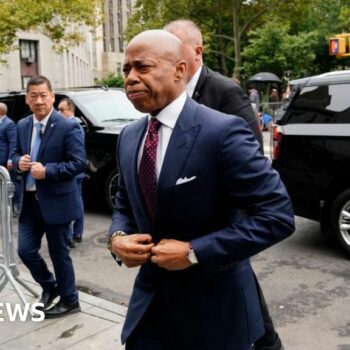 NYC mayor pleads not guilty to bribery and fraud charges