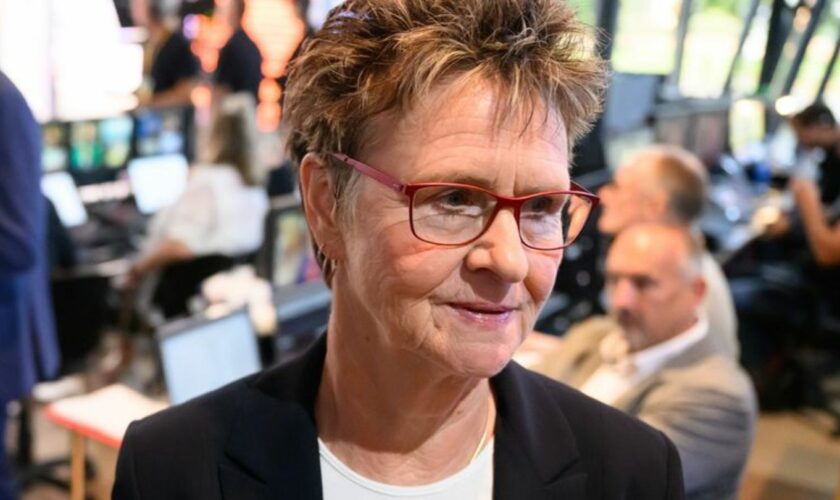 Die sächsische BSW-Chefin Sabine Zimmermann spricht sich für eine neue politische Kultur im Freistaat aus. (Archivbild) Foto: Ro