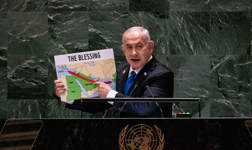 Netanyahu, en la ONU: "Tengo un mensaje para los tiranos de Teherán: si nos atacan, los atacaremos"