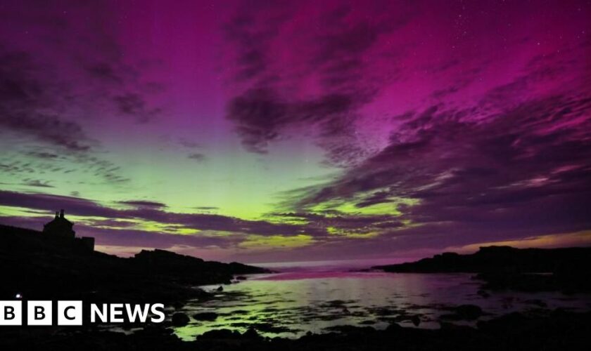 Northern Lights may be visible across parts of UK tonight