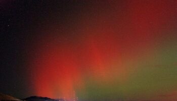 Northern Lights to be seen in UK skies again on Friday with glimmering display overnight into Saturday