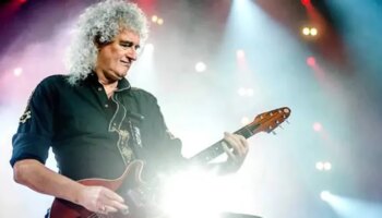 Nuevo susto de salud de Brian May: un  derrame cerebral le deja paralizada la mano izquierda