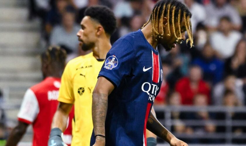 PSG : Barcola, le coup de moins bien