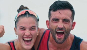 Patricio Rojas y Amanda Gil, del Labradores, campeones del mundo en remo de mar