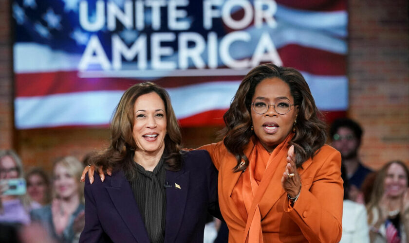 Présidentielle américaine : Kamala Harris reçue en majesté par Oprah Winfrey