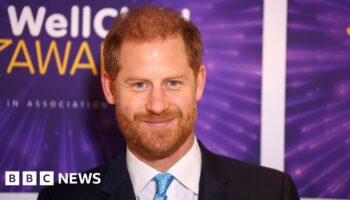 Prince Harry celebrates 'little legends' at London charity awards