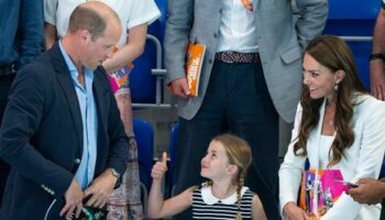 Princess Charlotte's cheeky response to Prince William when questioned about her age