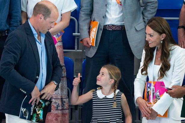 Princess Charlotte's cheeky response to Prince William when questioned about her age