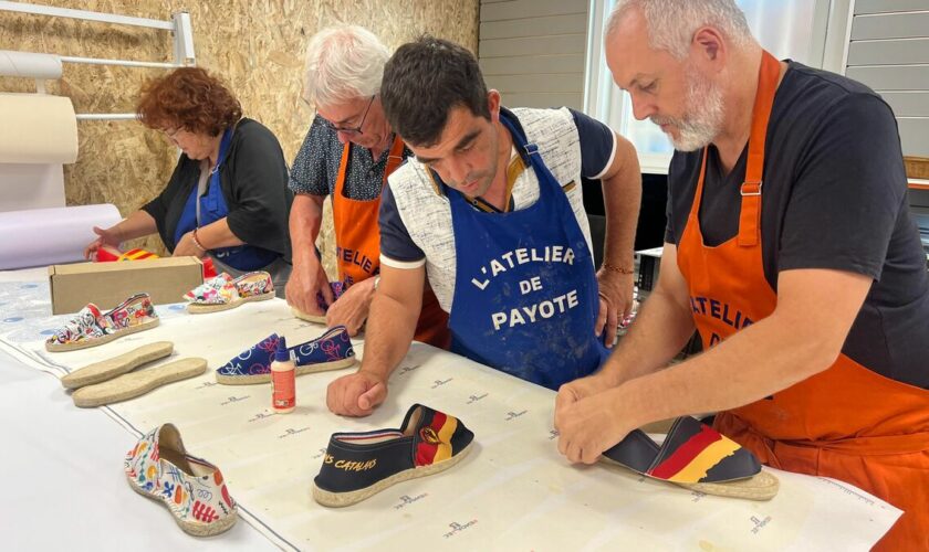 Pyrénées-Orientales : on peut coudre ses propres espadrilles dans les ateliers de Payote