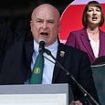 RMT boss Mick 'the grinch' Lynch vows to 'seize control' of the UK economy: Militant chief demands unions in 'every workplace' in hard-Left rant now his Labour 'friends' are in power