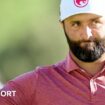 Jon Rahm acknowledges the crowd at the Spanish Open