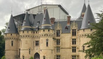 Sept ans après le début du chantier titanesque, le château de Vigny commence à retrouver de sa splendeur