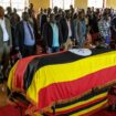 Slain Ugandan Olympian buried with full military honors