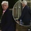 Something to celebrate? Phillip Schofield enjoys night out with wife and friends as he is spotted for the first time since taking aim at 'the three s***s of showbiz who betrayed him' on controversial Cast Away series