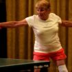 Table tennis champ who offered King Charles a game is still playing - at the age of 99